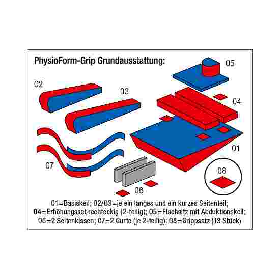 Enste Physioform Reha &quot;PhysioForm-Grip&quot; Positioning Aids 74x58 cm (Size I)