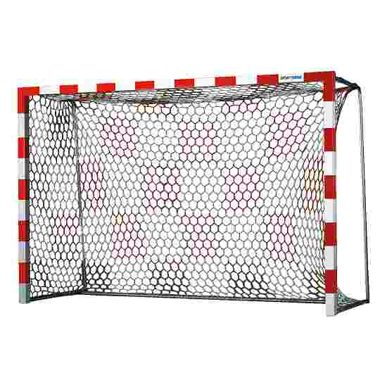 Handball Goal Nets with Chessboard Pattern White/red