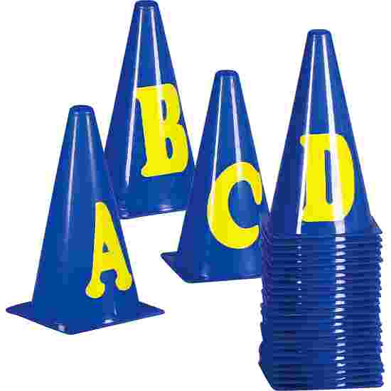 Marking Cones Letters A–Z