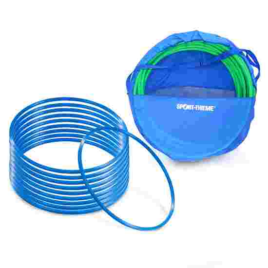 Sport-Thieme &quot;ø 70 cm&quot; Set with Storage Bag Gymnastics Hoop Blue