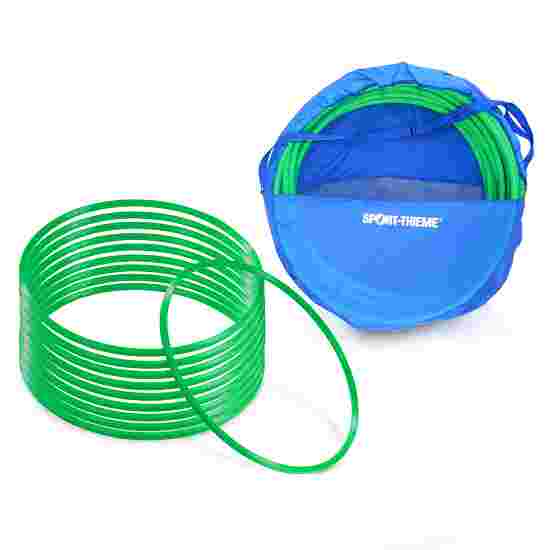 Sport-Thieme &quot;ø 70 cm&quot; Set with Storage Bag Gymnastics Hoop Green