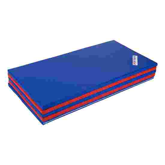 Sport-Thieme Folding Mat 300x120x3 cm, Blue/red
