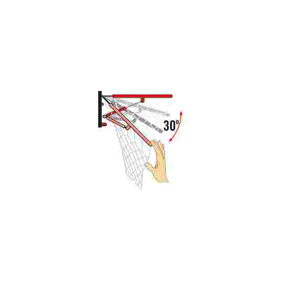 Sport-Thieme &quot;Premium&quot; Folding Basketball Hoop Folds down from 45 kg