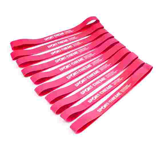 Sport-Thieme Set of 10 Rubber Bands Pink, medium