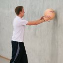 Sport-Thieme "Classic" Medicine Ball 1 kg, 19 cm in diameter