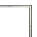Sport-Thieme Aluminium Football Goal, 7.32x2.44 m, with Welded Corners, in Ground Sockets Net fastening rail
