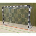 Sport-Thieme Indoor Handball Goal Bolted corner joints, Black/silver