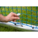 Sport-Thieme Safety Aluminium Mini Training Goal 1.2×0.8 m, goal depth 0.7 m, Incl. net, green (mesh size 10 cm)