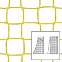 "80/100 cm" Small Pitch / Handball Goal Net Yellow, 4 mm