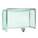 Sport-Thieme Safety Aluminium Mini Training Goal 1.80×1.20 m, goal depth 0.70 m, Incl. net, green (mesh size 4.5 cm)