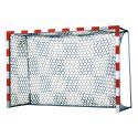 Handball Goal Nets with Chessboard Pattern White/blue