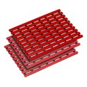Made-to-Measure Pool Floor Mats 60 cm, Red