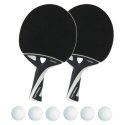"nexeo X70" Table Tennis Bat Set White balls