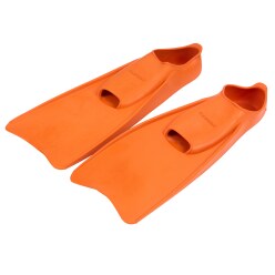 Sport-Thieme Rubber Swimming Fins 46–48, 49 cm, Orange