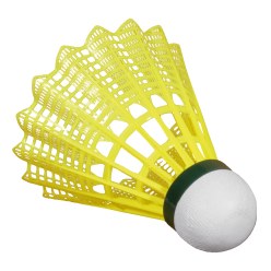 Victor "Shuttle 2000" Badminton Shuttles Green, Slow, Yellow