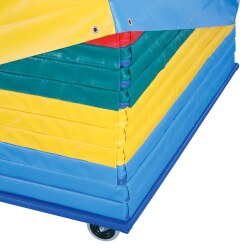 Reivo &quot;Safety&quot; Combi Gymnastics Mat Set with Trolley 