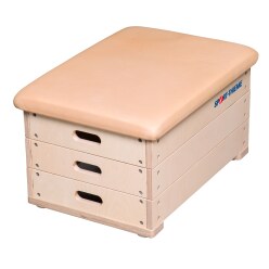 Sport-Thieme 3-Part Plywood Vaulting Box With leather cover