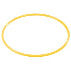 Sport-Thieme Plastic Gymnastics Hoop Yellow, ø 70 cm