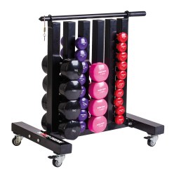  Sport-Thieme Mobile Storage Rack for Fitness Dumbbells