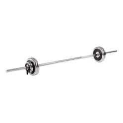 Sport-Thieme 27.5 kg Barbell Set, Rubber-Coated or Chrome
