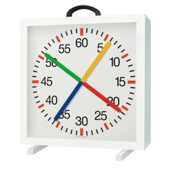  with Crossed Second Hands Training Clock