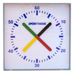 Sport-Thieme "Prima Super" Training Clock 30x30 cm, tabletop model
