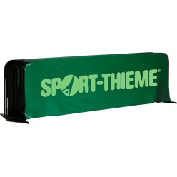 Set of 10 Table Tennis Court Barriers Green, With Sport-Thieme logo